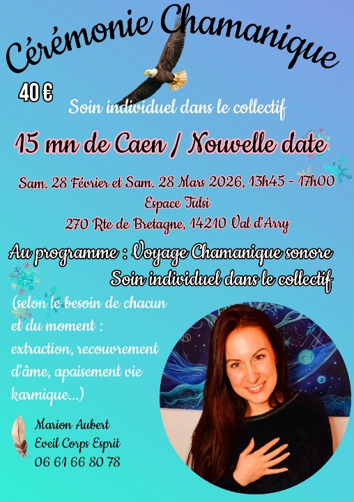 Marion Eveil cours esprit à l'Espace Tulsi