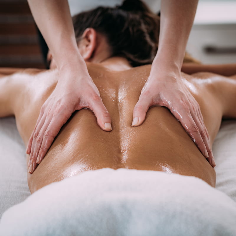 séance de massage bien-être à l'espace Tulsi à Missy