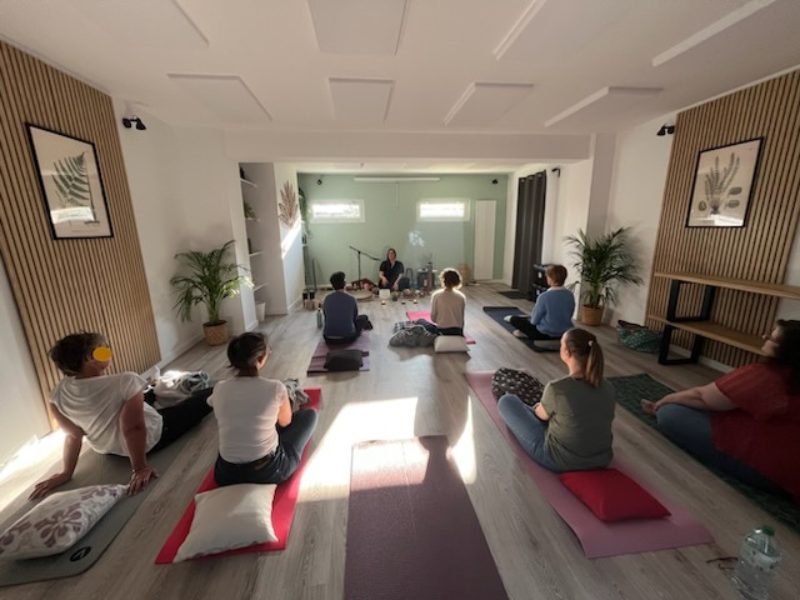 location de salle pour cours de yoga